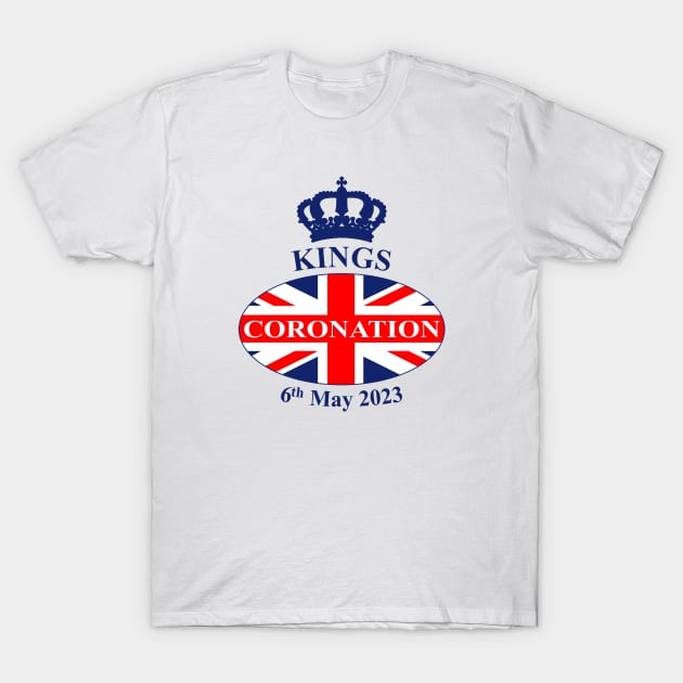 kings coronation uk T-Shirt by geeceetee